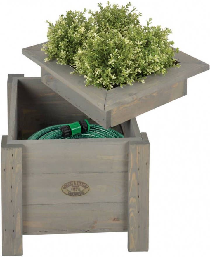 Esschert Design 2 in 1 plantenbak met slangopberging NG47