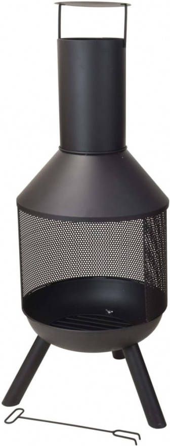 Pro Garden ProGarden Haard met schoorsteen 116 cm metaal
