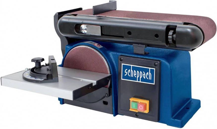 Scheppach BTS900 Band en schijfschuurmachine 370W 150 x 100 mm