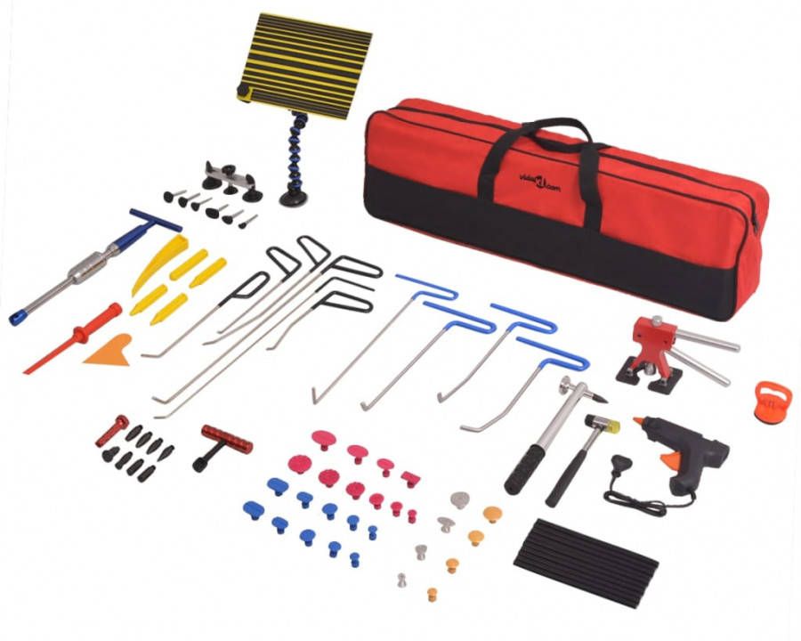 VIDAXL 80 delige Uitdeukset zonder overspuiten roestvrij staal