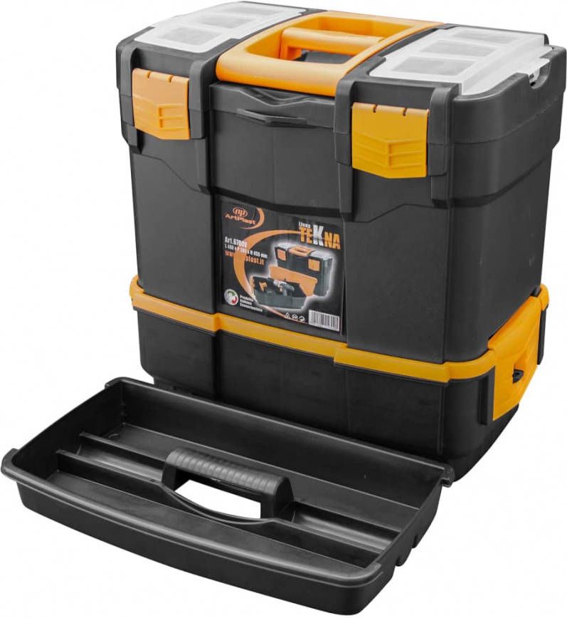 VIDAXL Gereedschapskist 460x280x455 mm polypropeen