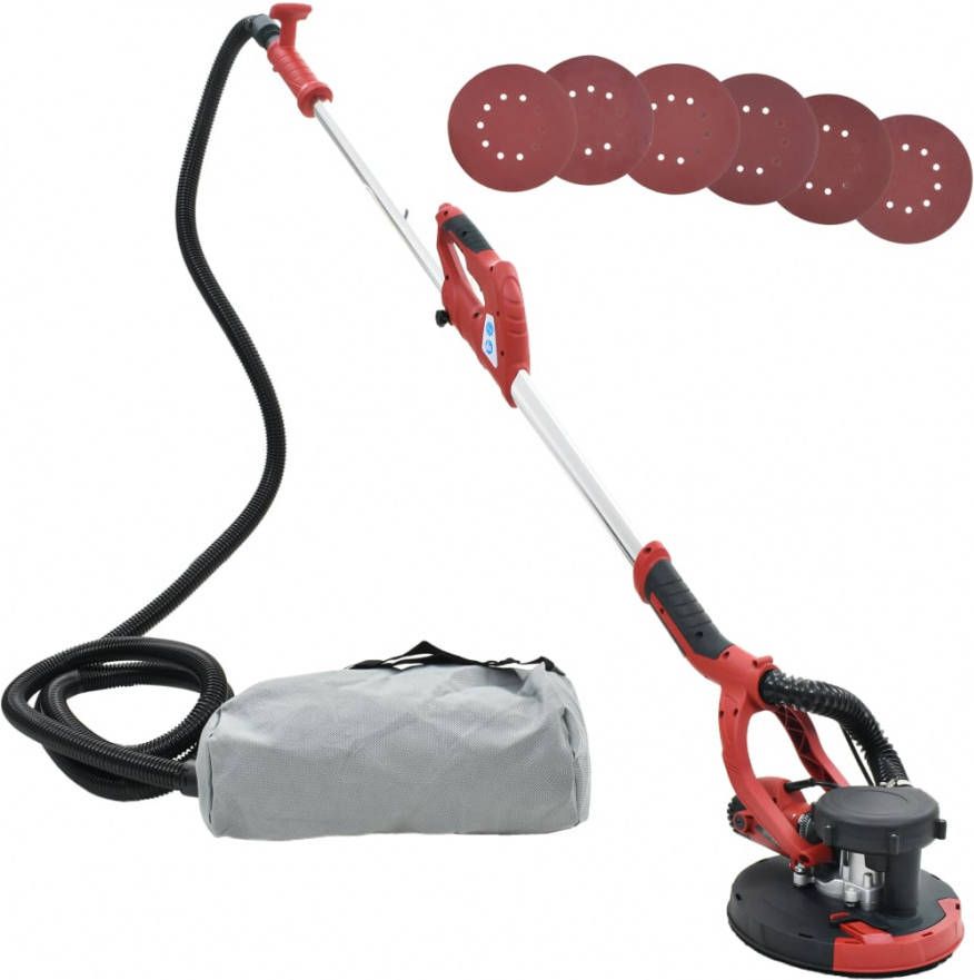 VIDAXL Wand en plafondschuurmachine met afzuigfunctie 750 W