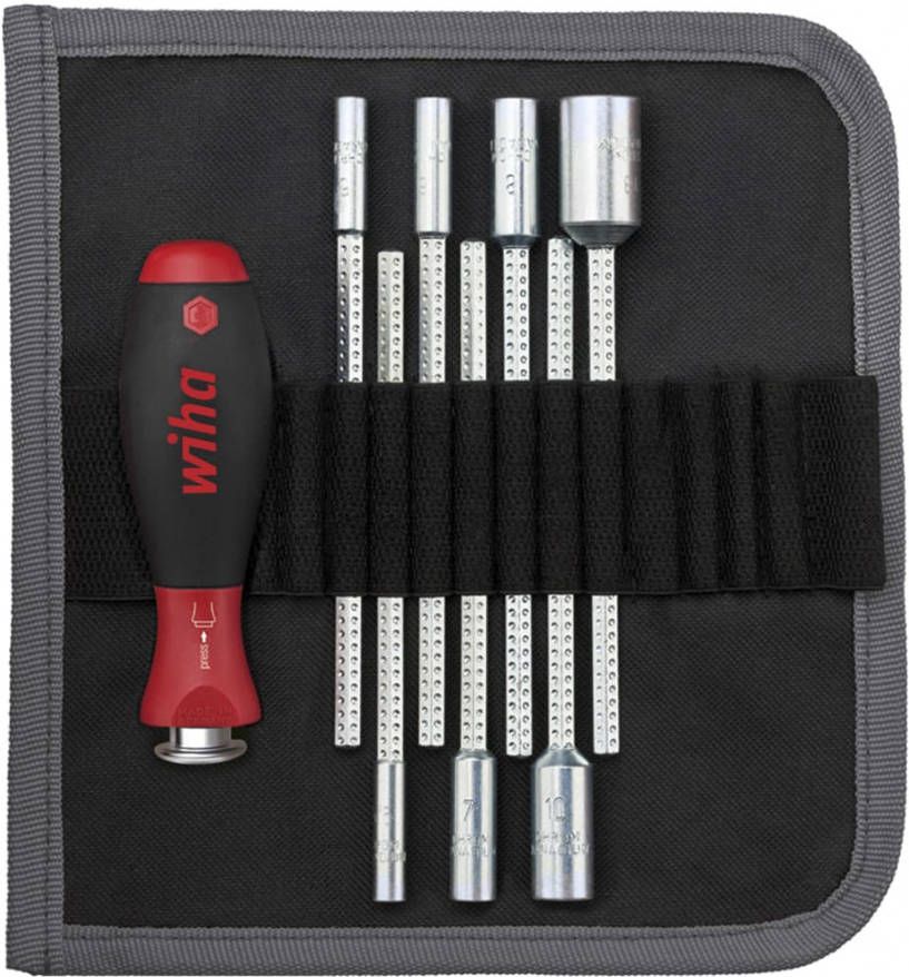 Wiha 9 delige Schroevendraaiertas met wisselschachtenset SYSTEM 6