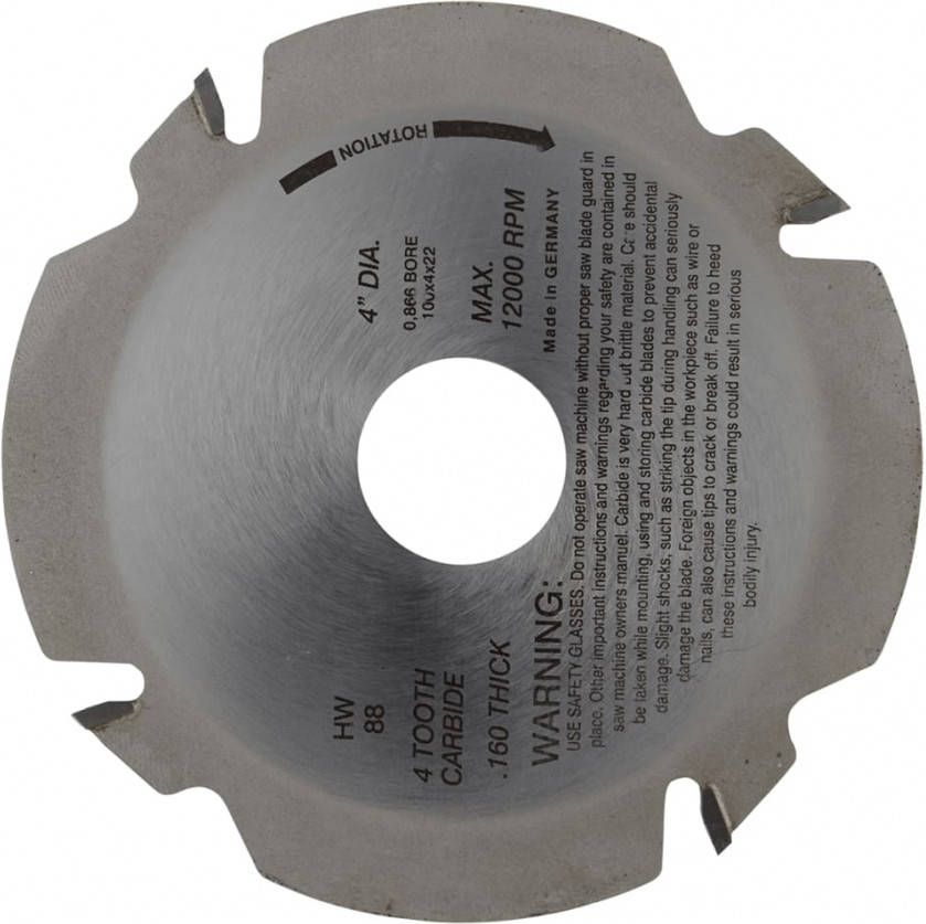 Wolfcraft Zaagblad voor lamellendeuvelfrees 100 mm 2924000