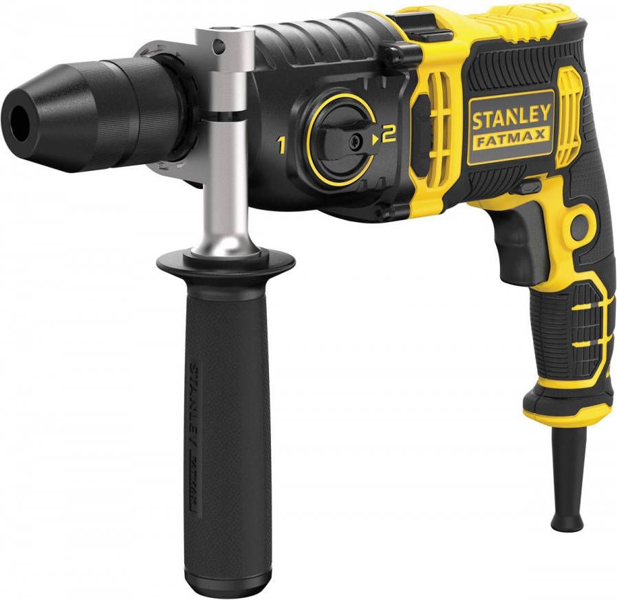 Stanley FatMax klopboormachine in koffer, 2 snelheden, 850 W
