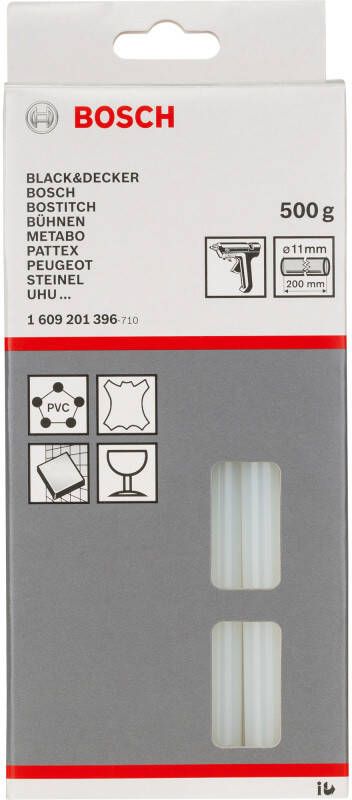 Bosch Professional Smeltlijm Transparant 500gram Lijm