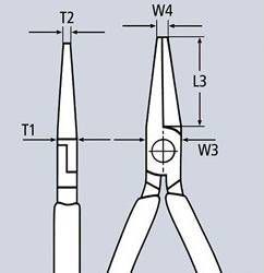 Knipex Montagetang 2871280 Grijptang