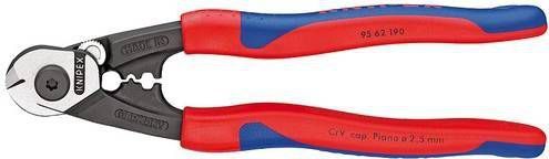 Knipex Staaldraadschaar met bevestigingshaak 95 62 190 Kniptang