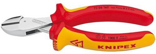 Knipex X Cut Compacte zijsnijtang 73 06 160 Kniptang