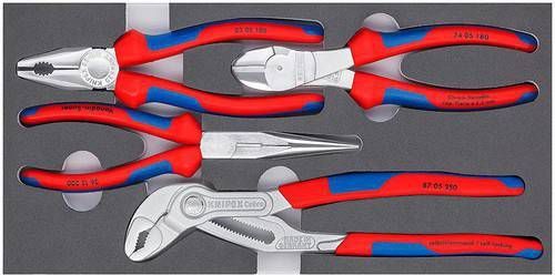 Knipex Zangen Set Basic Chrom 00 20 01 V17 Tangenset