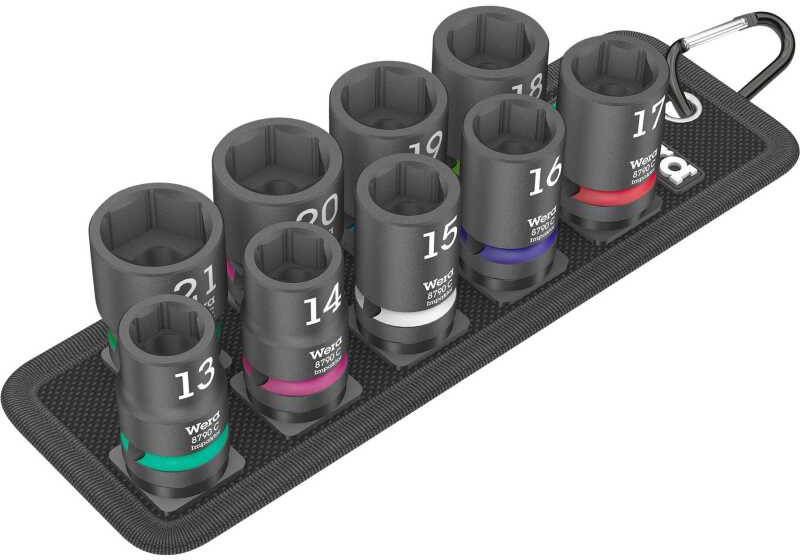 Wera Belt C Impaktor 1 Doppenset, 1/2" Dopsleutel