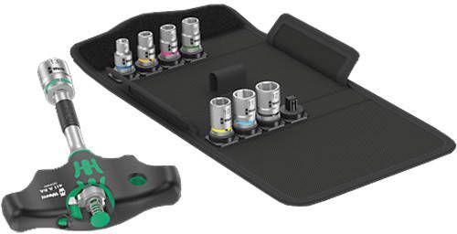 Wera Kraftform Kompakt 400 RA Set 2, 9 delige Dopsleutel