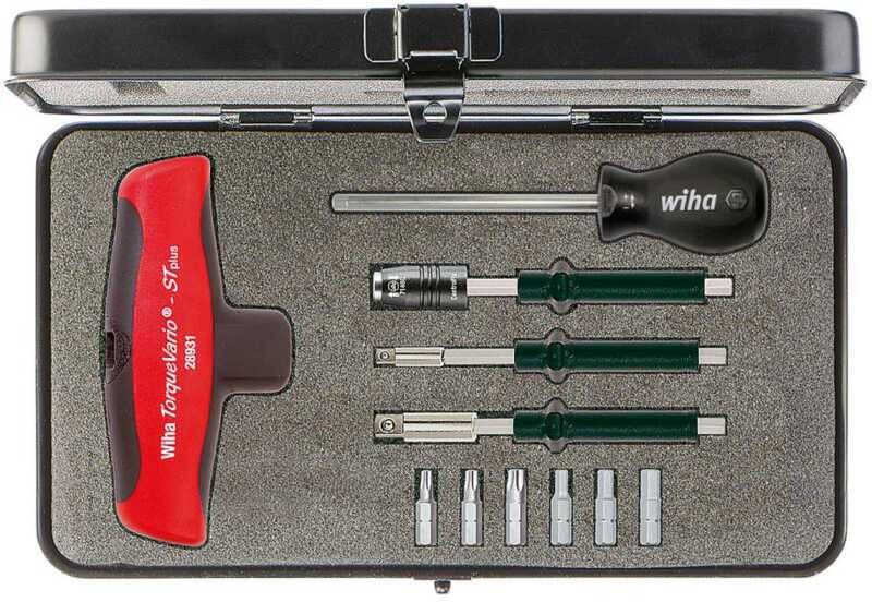 Wiha Momentschroevendraaierset met dwarsgreep TorqueVario S T Schroevendraaier