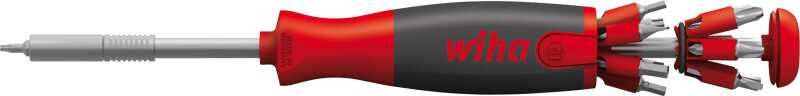Wiha Schroevendraaier met bitmagazijn LiftUp 26one Schroevendraaier