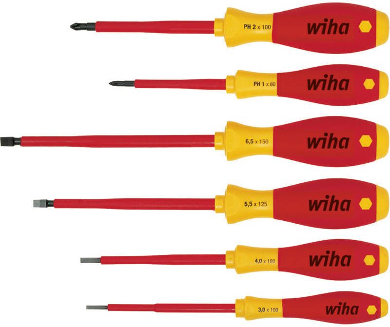 Wiha Schroevendraaierset SoftFinish electric Schroevendraaier