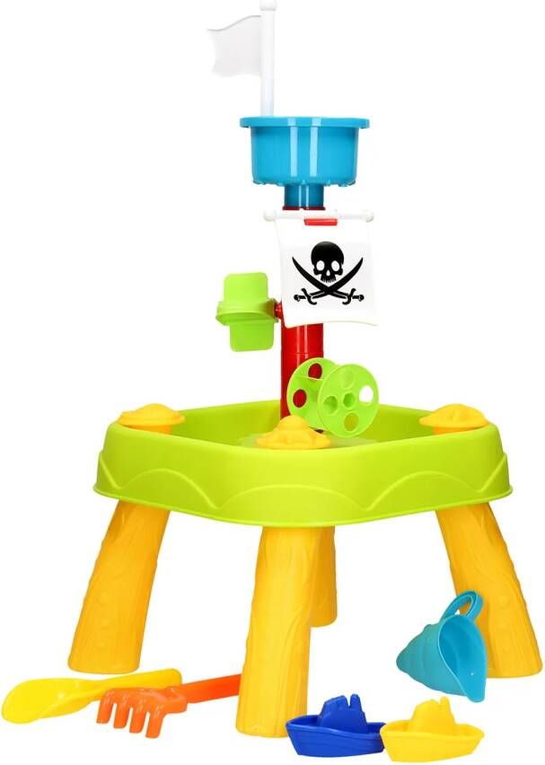 WOHI Pro Beach Zand En Watertafel Piraten 20 delig