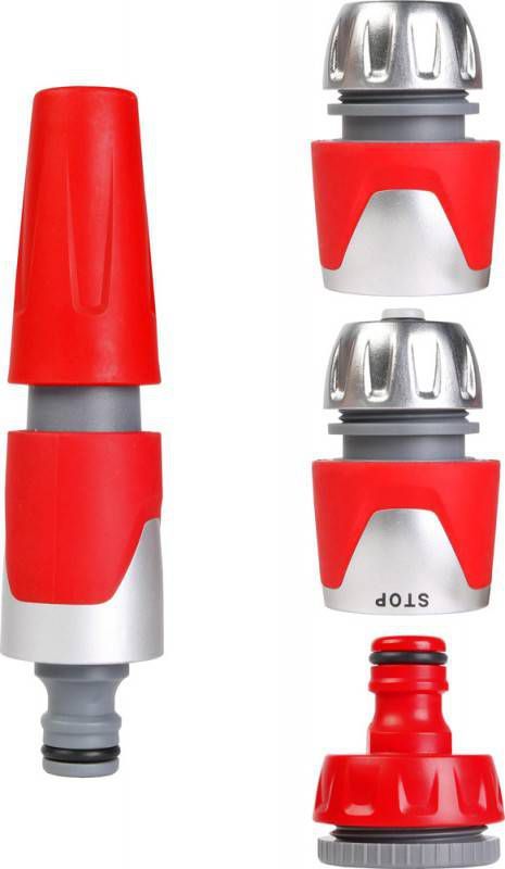 Huismerk Talen Tool Starterset Met Spuitstuk En Koppelingen 4-delig