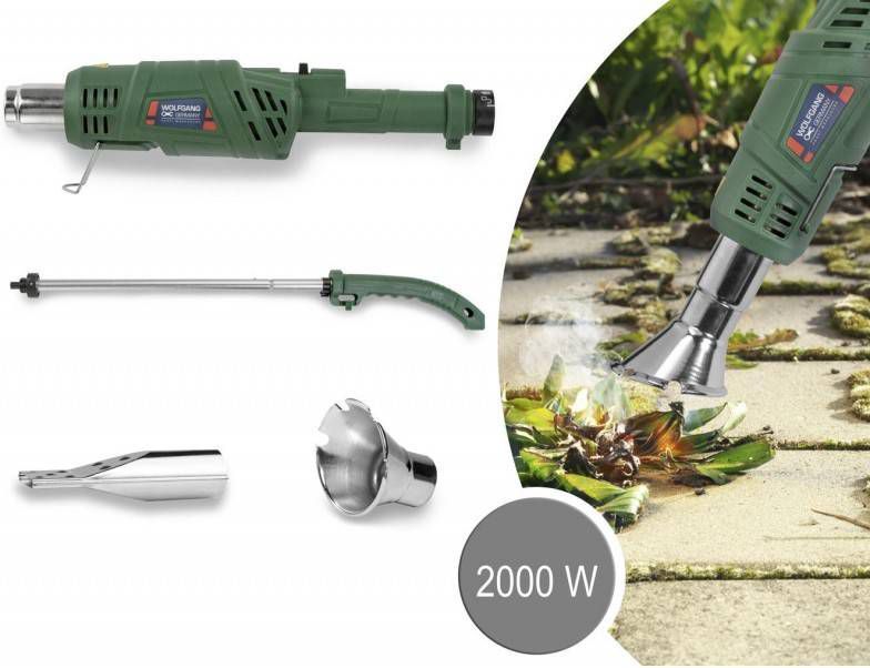 Wolfgang Elektrische Onkruidbrander XL 600 °C 2000 Watt