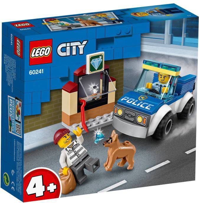 Lego 4+ Stad Politie Honden Eenheid Bouwset(60241 )