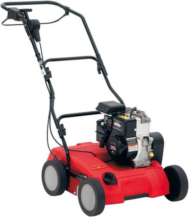 WOLF Garten UV 35 B 4 takt Benzine verticuteermachine 35cm