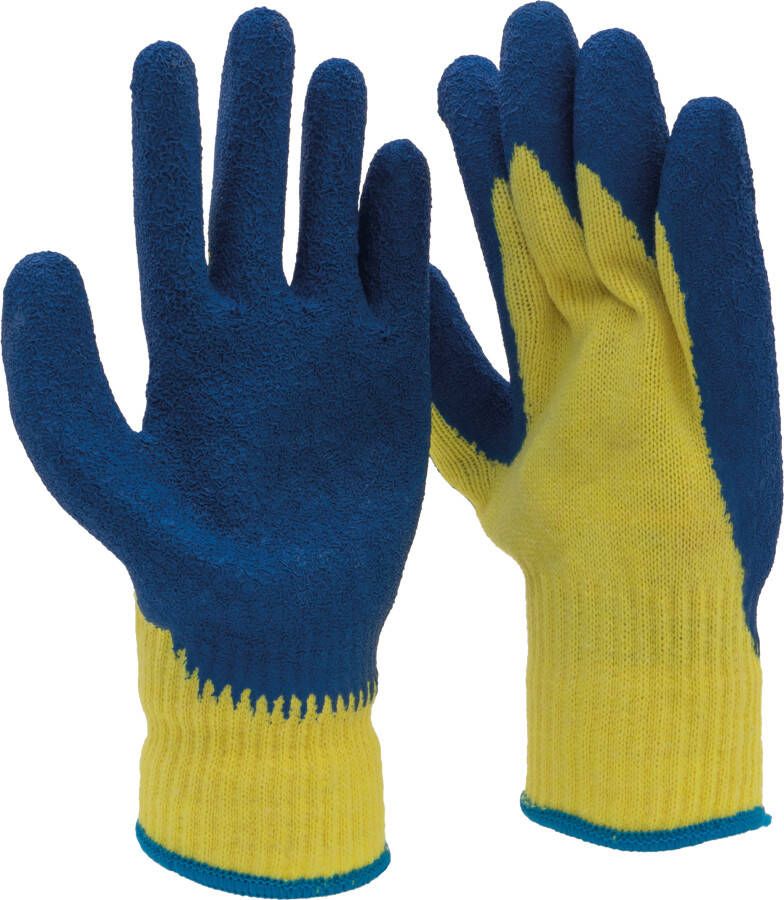 St Helens Home and Garden tuinhandschoenen geel &amp, blauw medium